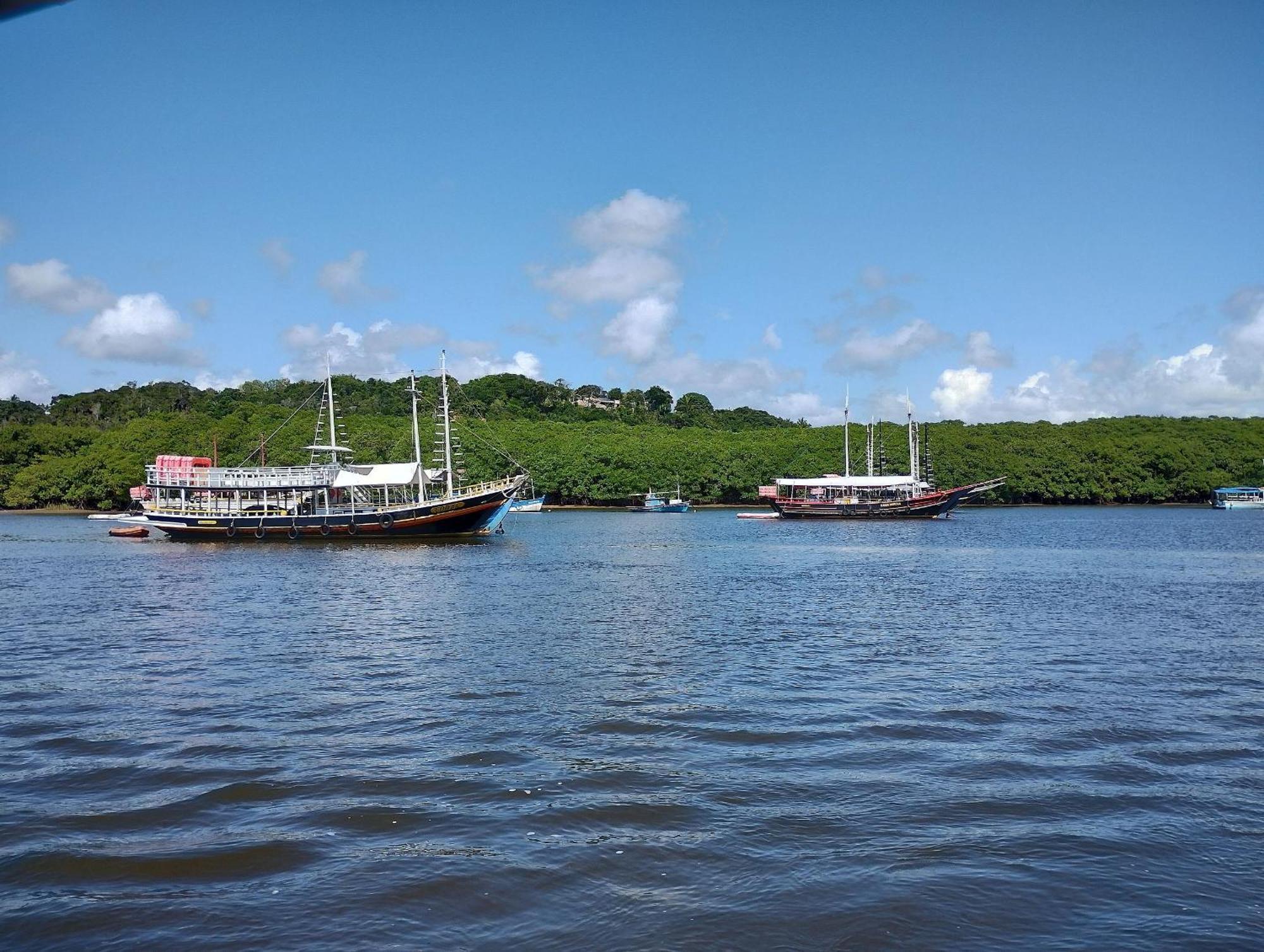 Pousada Tropicalia Tranquilidade A Beira Mar Santa Cruz Cabralia Bagian luar foto