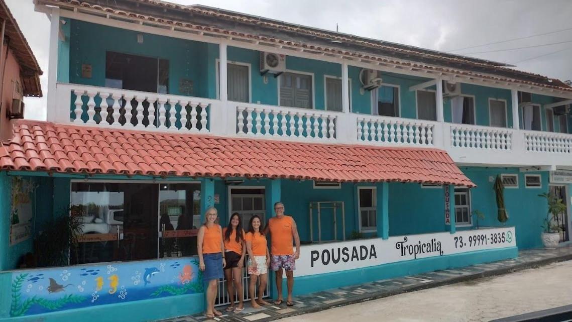 Pousada Tropicalia Tranquilidade A Beira Mar Santa Cruz Cabralia Bagian luar foto