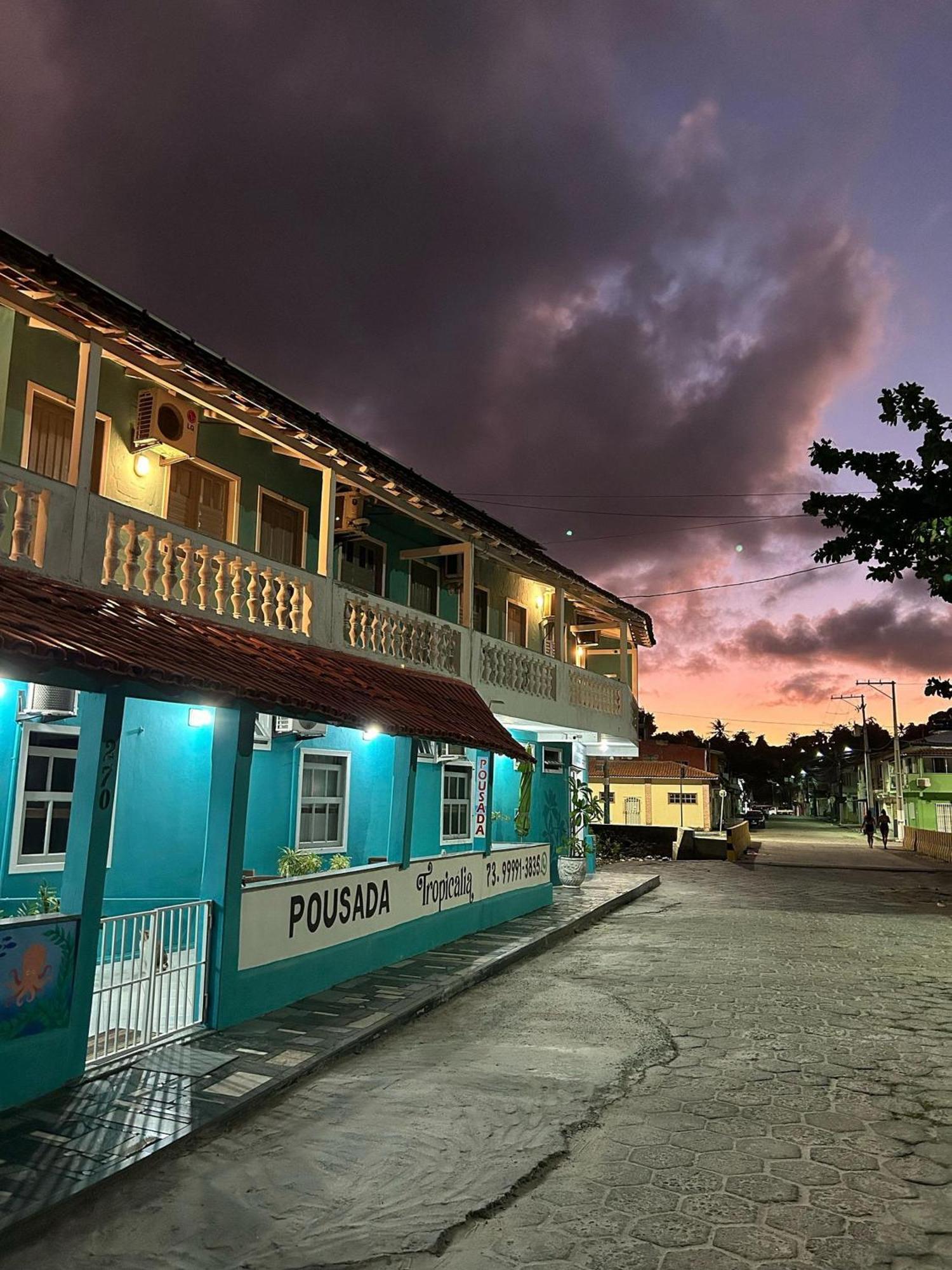 Pousada Tropicalia Tranquilidade A Beira Mar Santa Cruz Cabralia Bagian luar foto